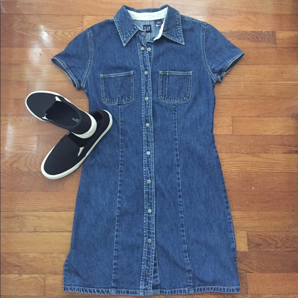 Vintage Denim Gap Dress ⚡️