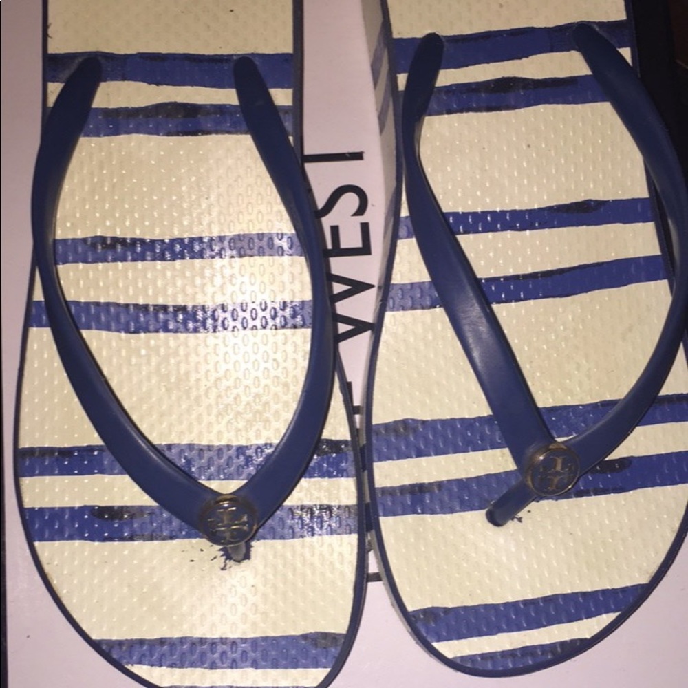 Tory Burch Wedge flip flops