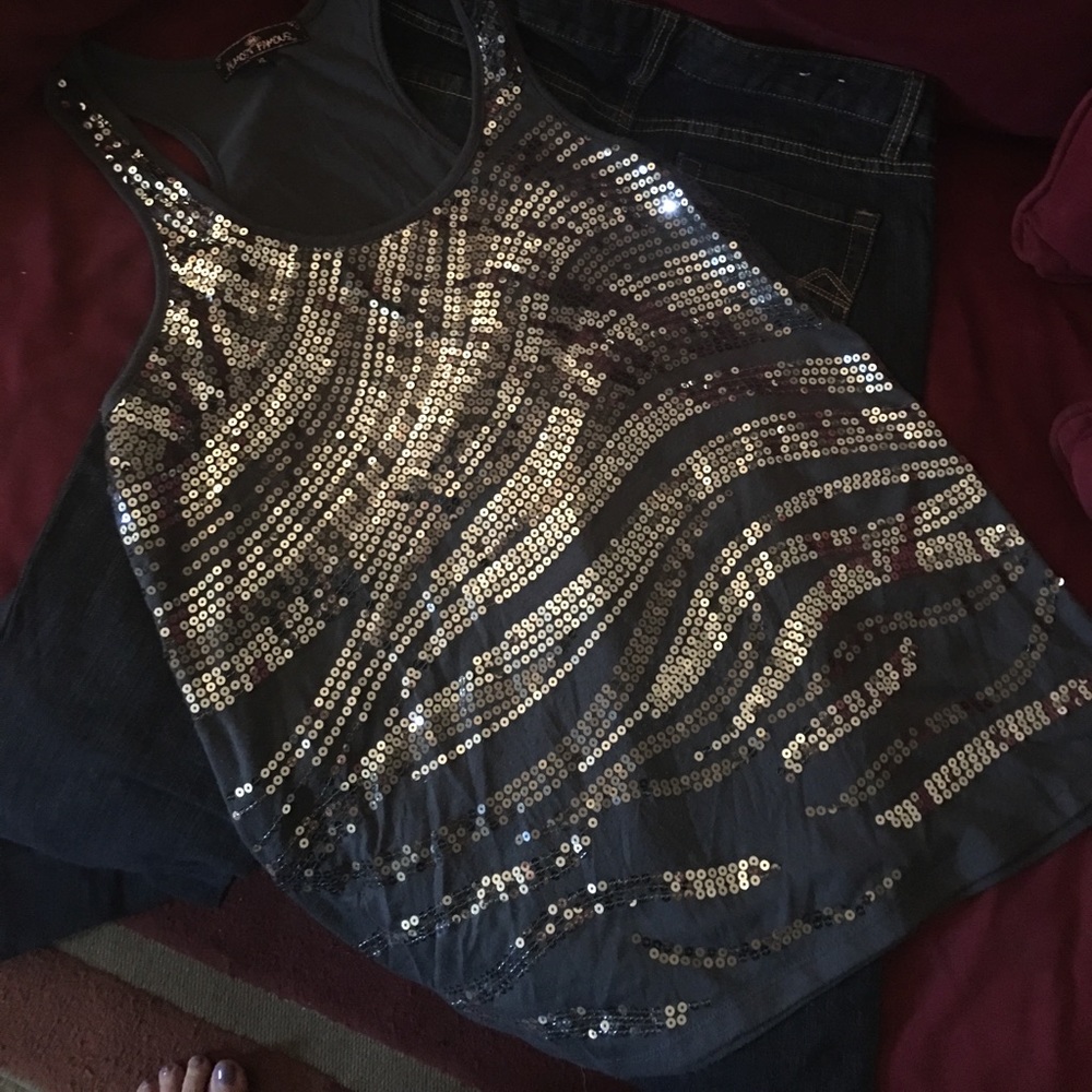 Perfect for the Holidays “Sequin Tank”