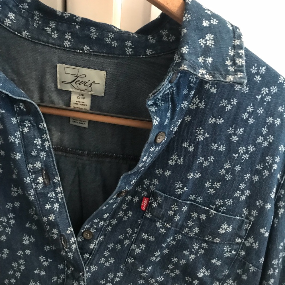 Levi’s Floral Jean Dress