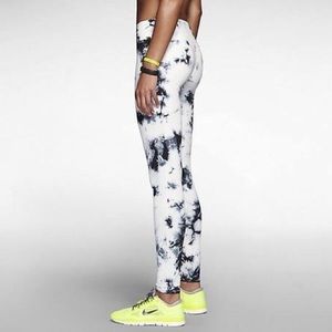Tie dye Nike pants