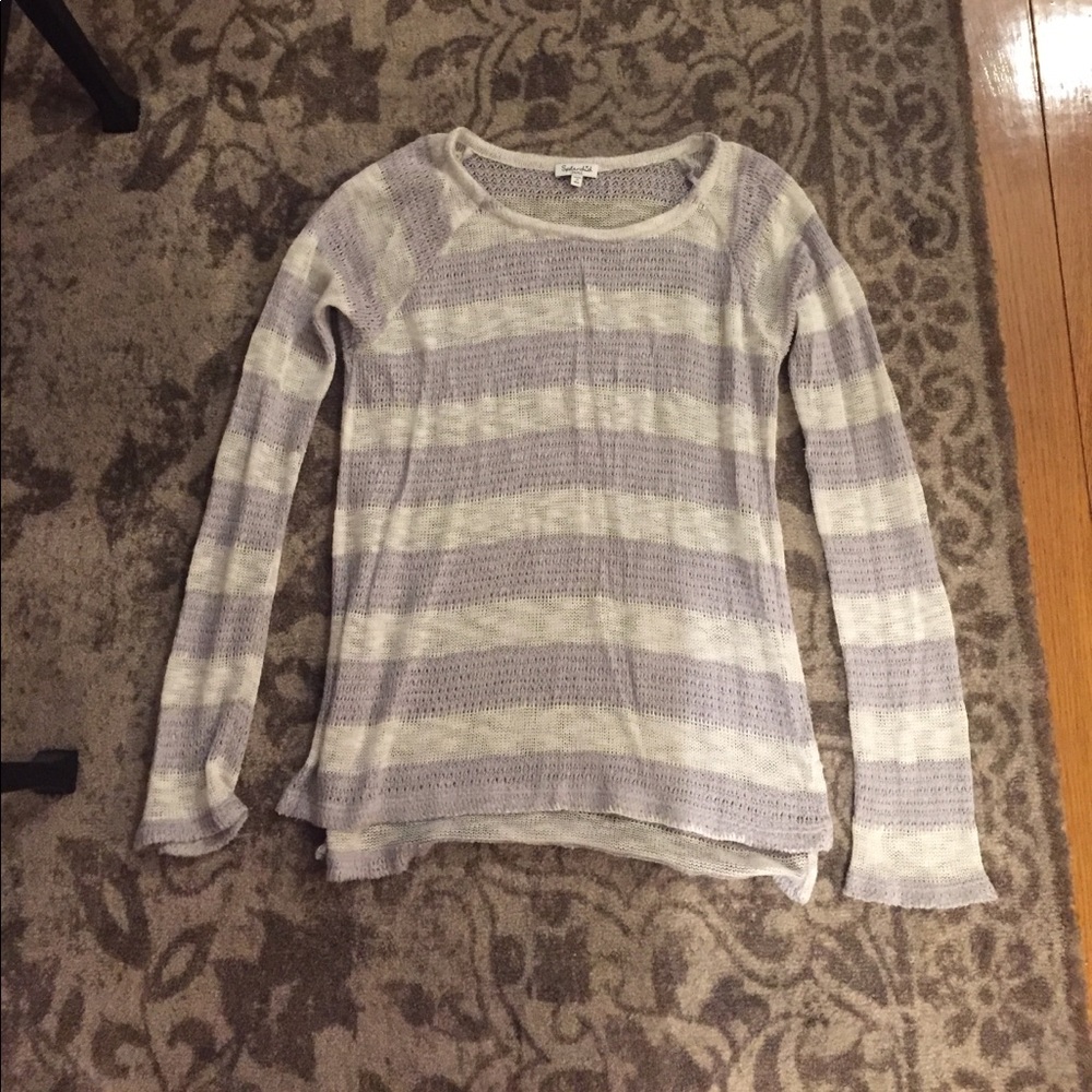 Splendid Light Weight Striped Sweater