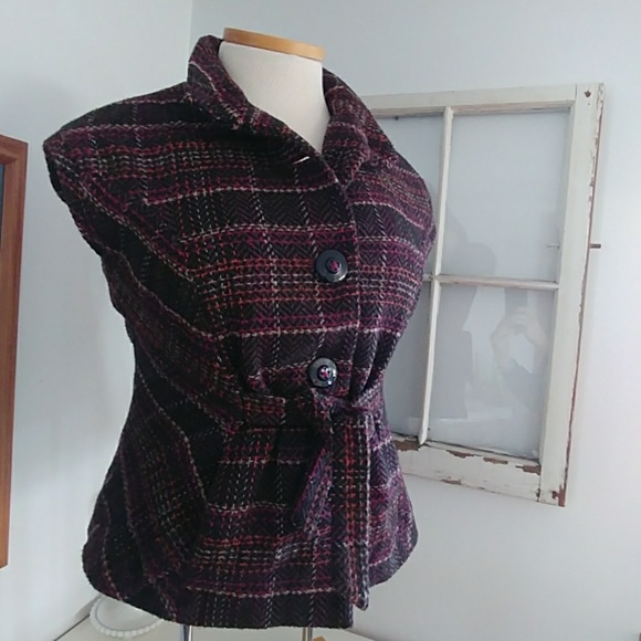 Cabi cinch it up Wool blend Vest size L - Picture 2 of 8