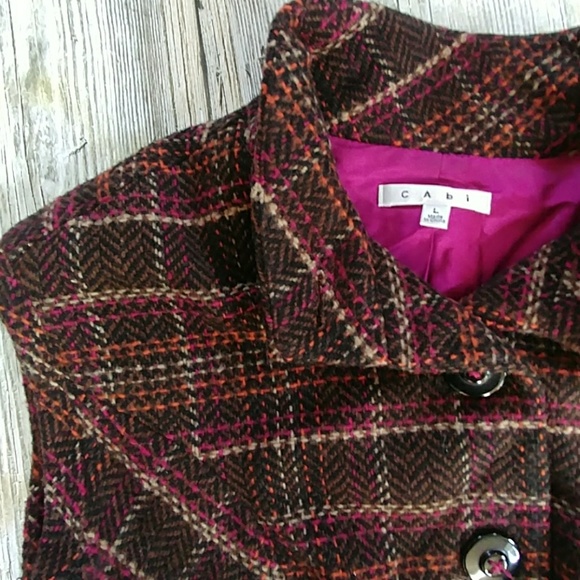 Cabi cinch it up Wool blend Vest size L - Picture 8 of 8