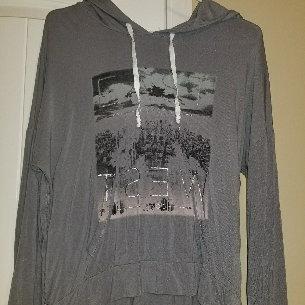 Grey hoodie