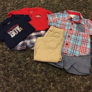 Baby boy summer outfits NWT