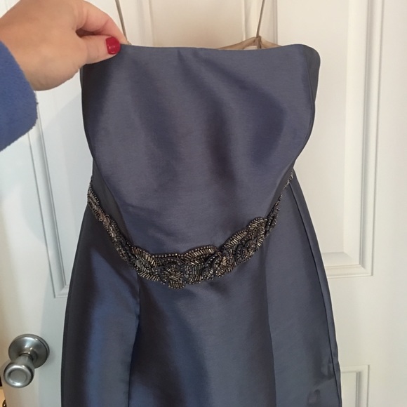 Badgley Mischka strapless formal gown - Size 6 - Picture 3 of 4