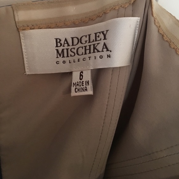 Badgley Mischka strapless formal gown - Size 6 - Picture 4 of 4