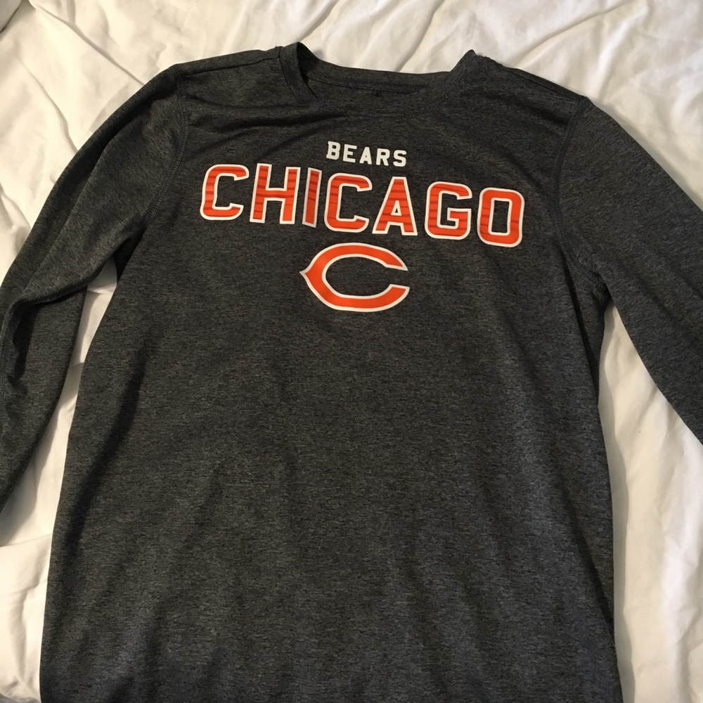 Long sleeve Chicago Bears T-shirt Youth Medium