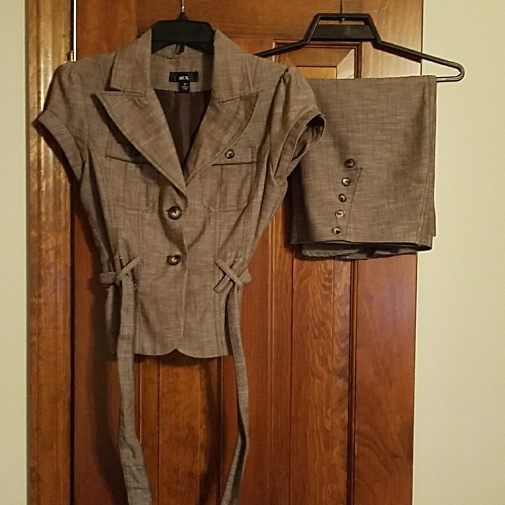 Brown Juniors Suit