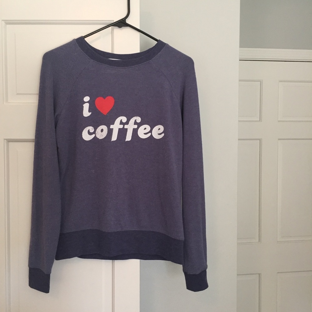Super Soft & Comfy “I <3 Coffee” Sweatshirt