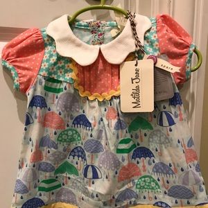 NWT Matilda Jane 6-12mo baby dress
