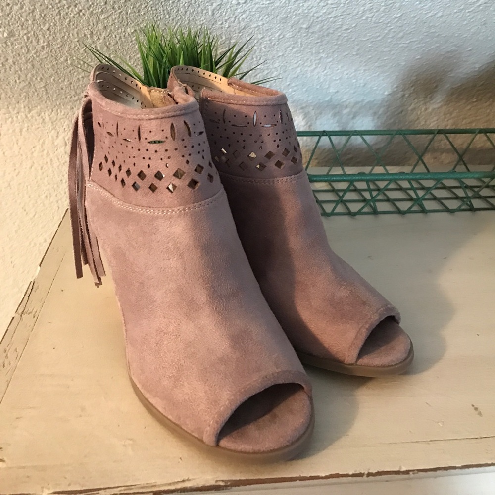 Not Rated open toed bootie.