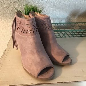 Not Rated open toed bootie.