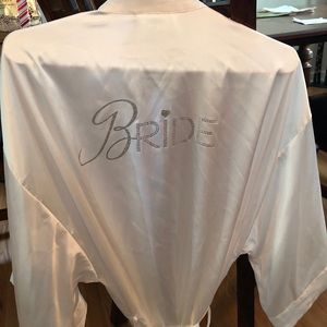 Bride bathrobe from Victoria’s Secret