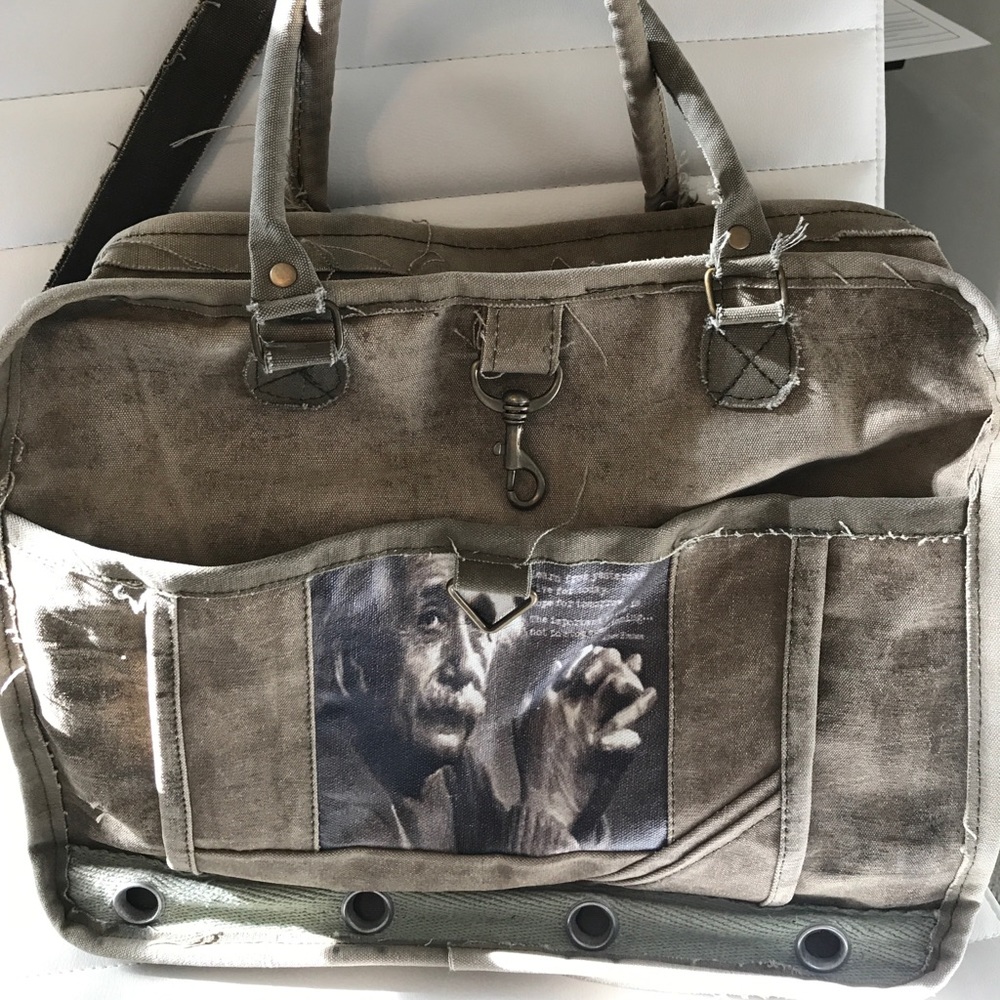 Einstein laptop bag/ Messenger bag!!