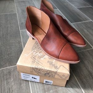 Free People Flat Royals Taupe Sandal Booties