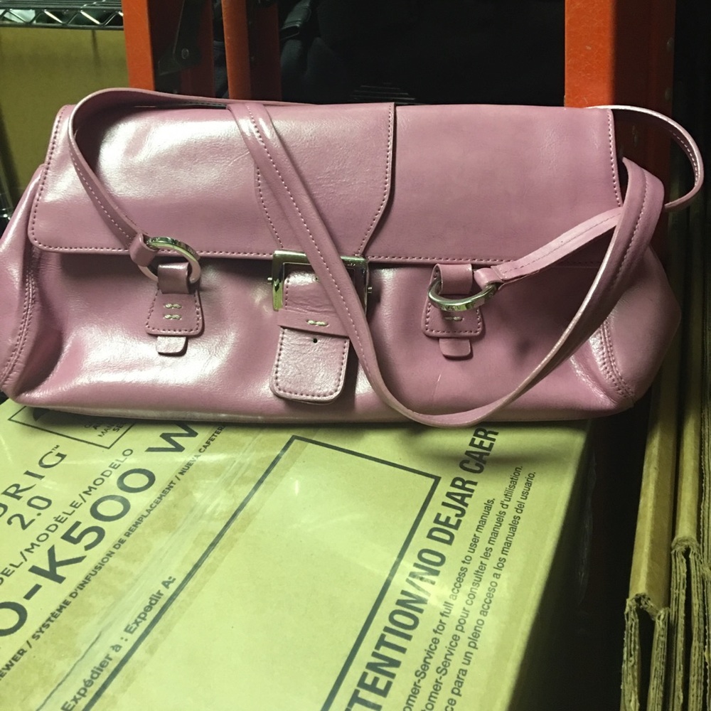 Alfani leather shoulder bag