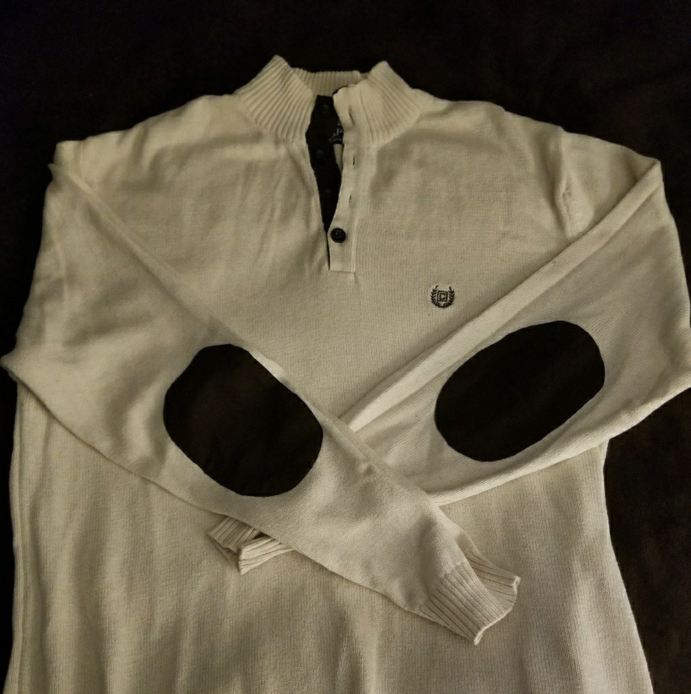 Patch work sweater