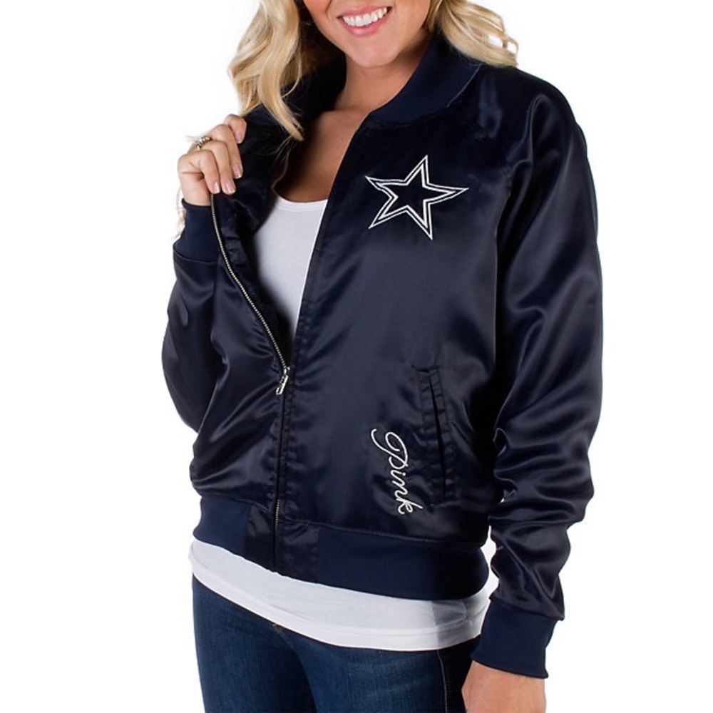 ISO Victoria’s Secret Pink Bomber Jacket Dallas - Picture 1 of 2