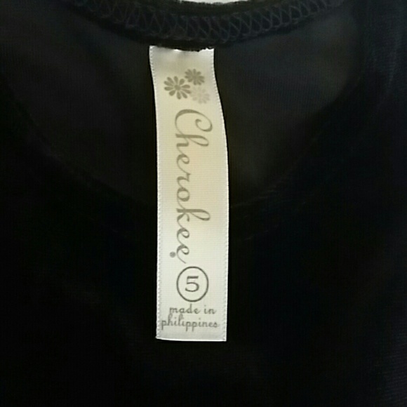 Sz 5 Holiday christmas dress by Cherokee - Picture 3 of 4