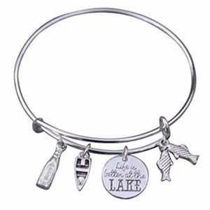 Life is Better at the Lake Bracelet