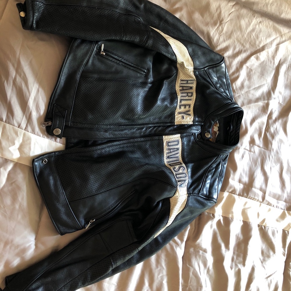 Harley Davidson leather coat