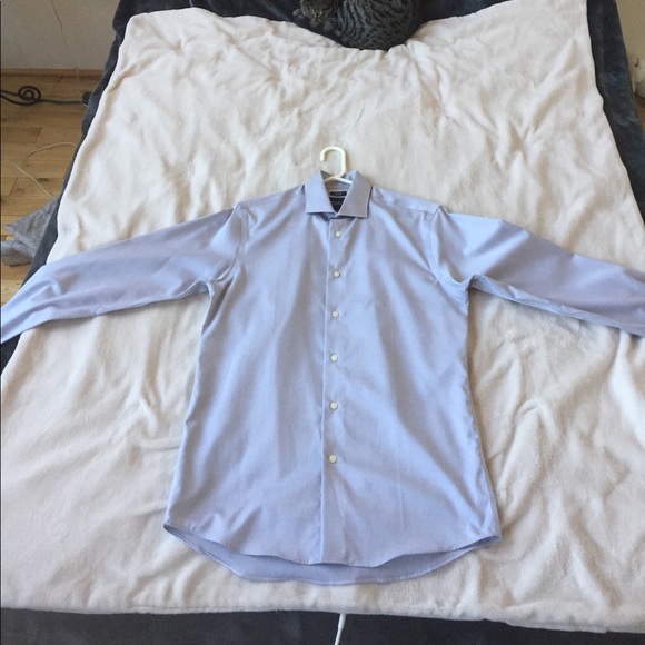 Grey Kenneth Cole button down dress shirt - Picture 1 of 2