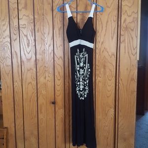 Floor length Rue21 black dress