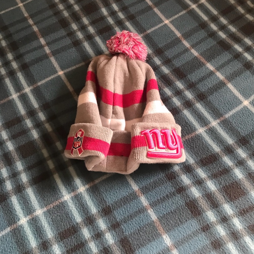Giants New Era Breast Cancer Beanie