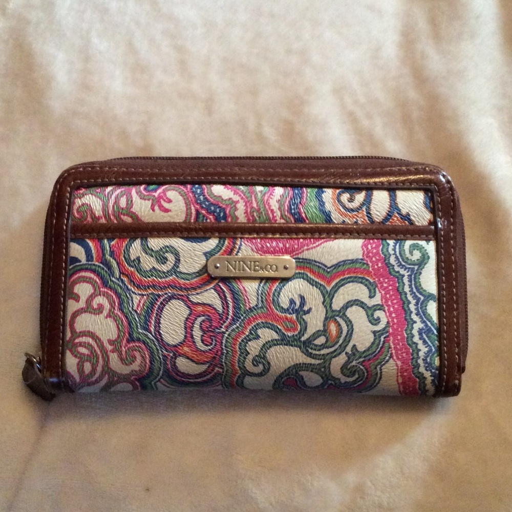 Floral Pattern Wallet