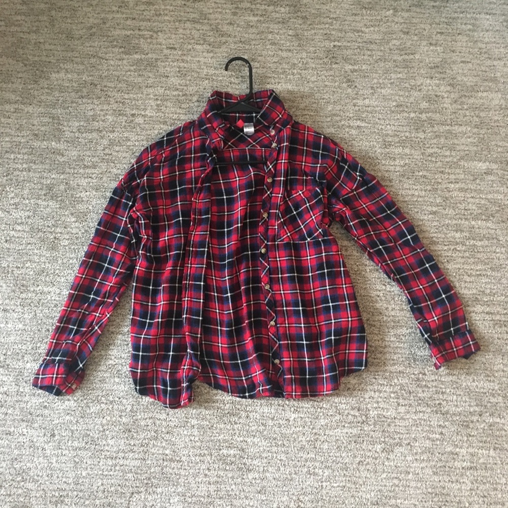 Soft Red Cotton Flannel