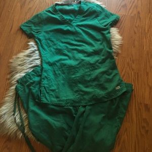 Green Grey's Anatomy Scrubs