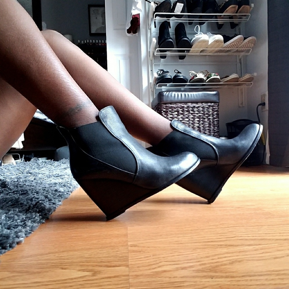 Corso como leather booties