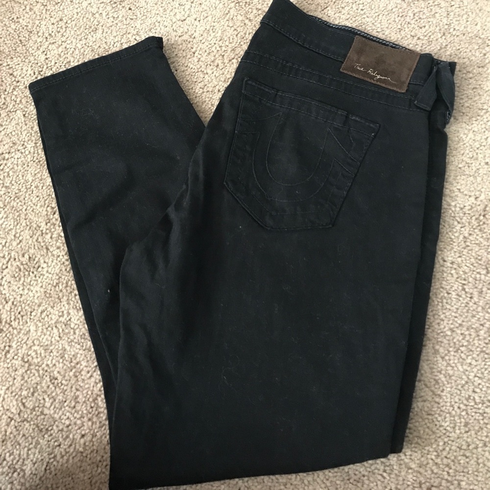 True religion Capri low rise jeans