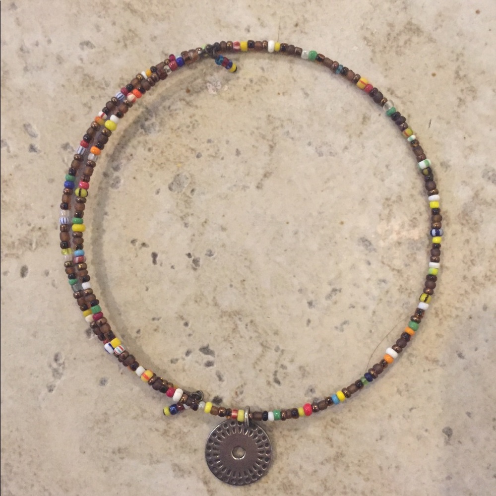 Silpada seed bead choker