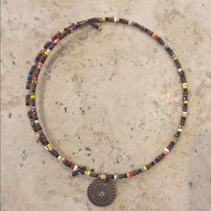 Silpada seed bead choker