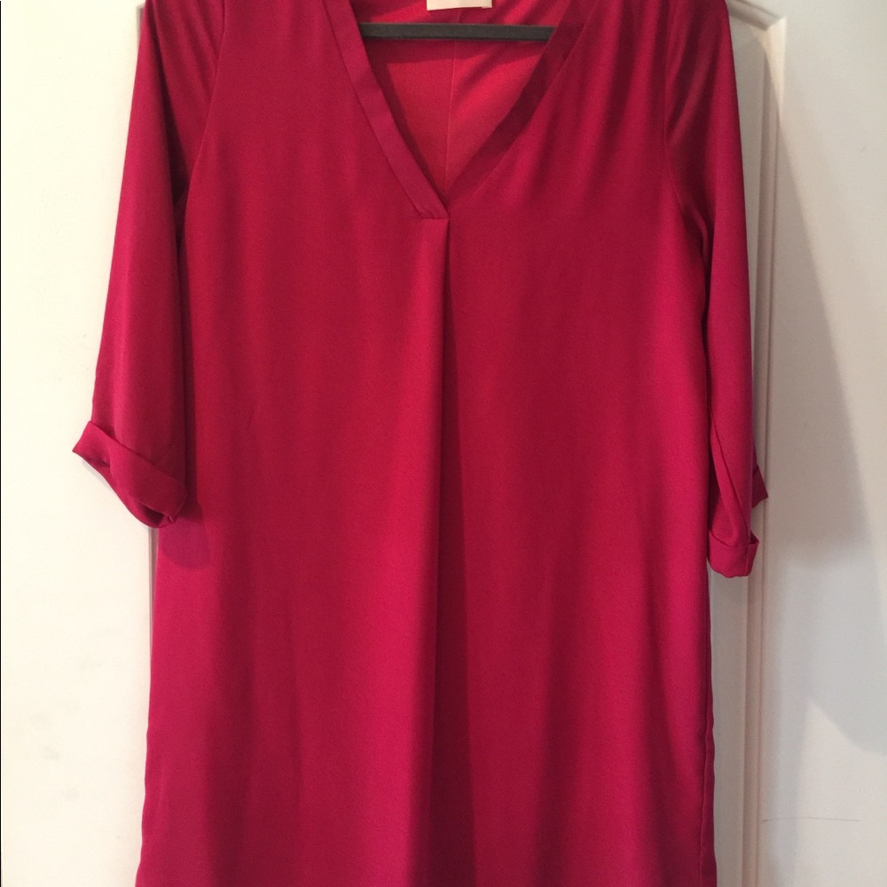 Francescas-Pink Everly Dress