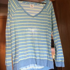 Light blue & mint green Pink long shirt