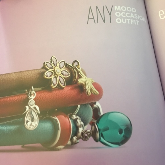 NIB Coral Endless Jewelry Leather Charm Bracelet - Picture 7 of 8