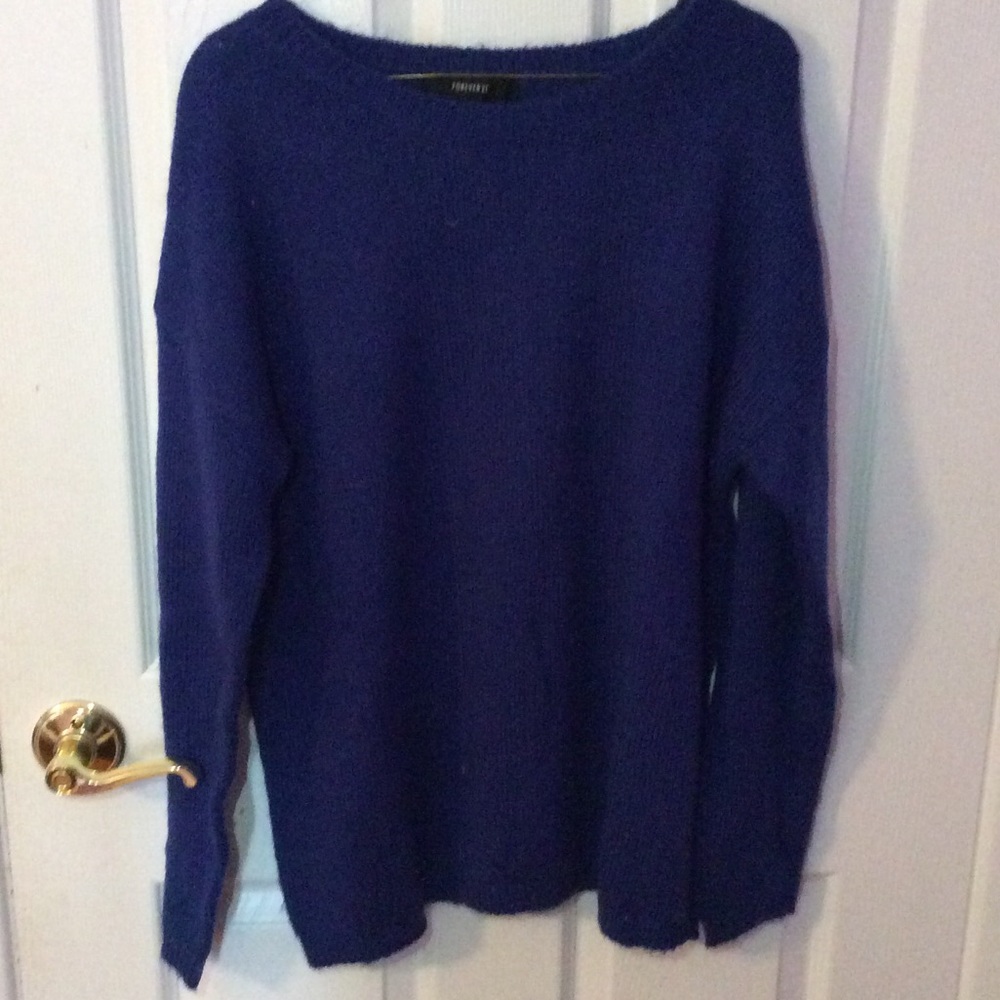 Forever 21 Blue Sweater