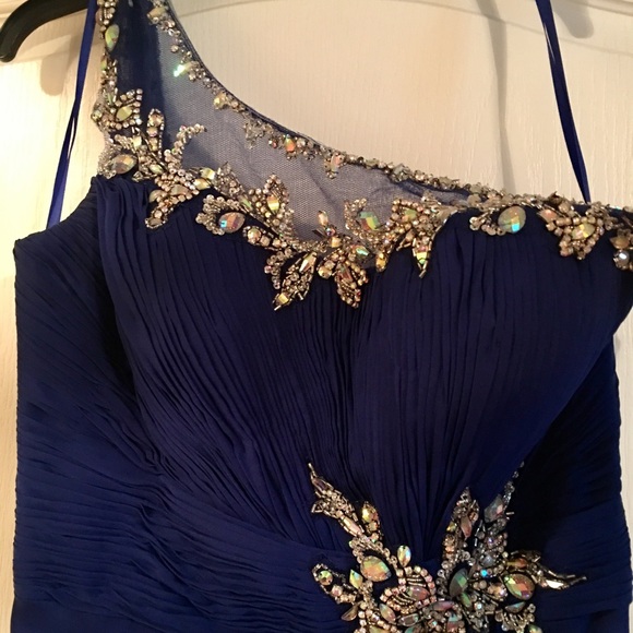 Cassandra Stone By Mac Duggal Gown - Picture 3 of 7