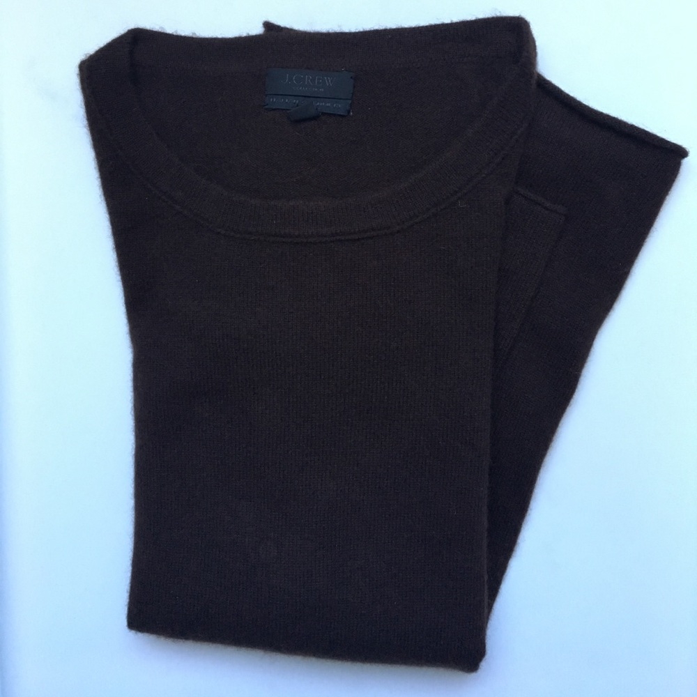 J.Crew Collection Italian Cashmere Crew, xs