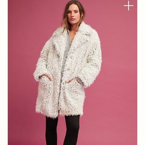 ⭐️HP⭐️ ANTHROPOLOGIE Teddy Coat NEW WITH TAGS
