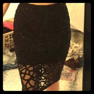 Black sequined skirt ✨