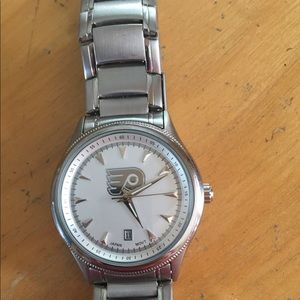 Philadelphia Flyers stainless steel watch