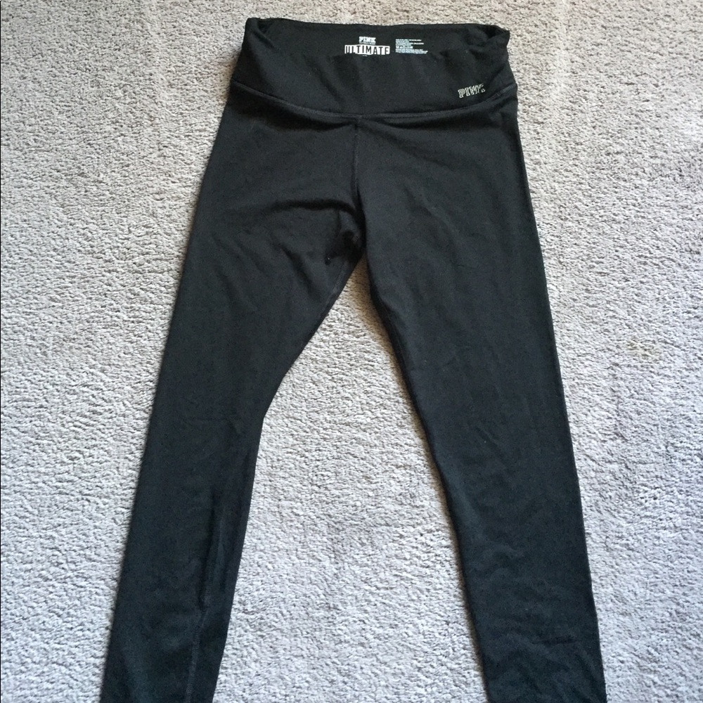 Black Pink yoga pants