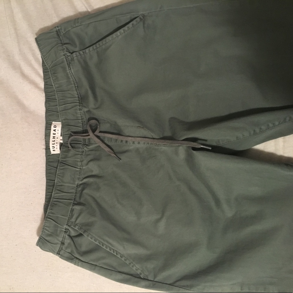 Bullhead Green Denim Women’s Joggers