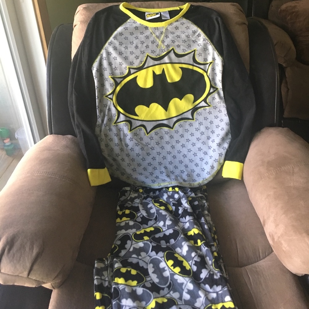 NWT Batgirl fleece pajamas