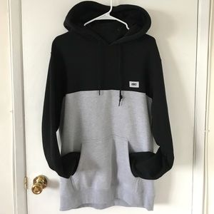 OBEY Black/Grey Hoodie, Size M